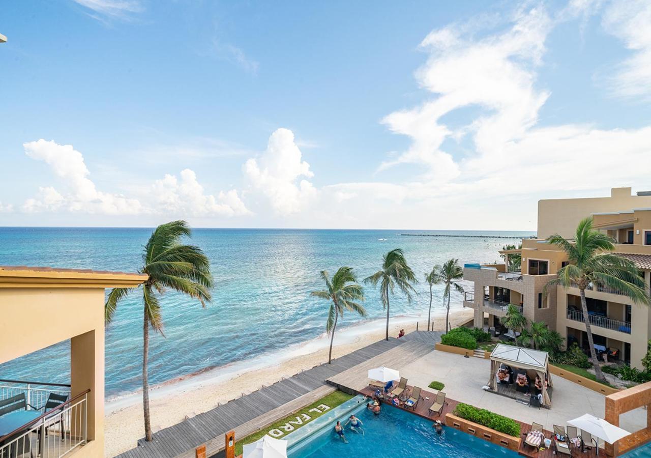 Condo Surf 405 - Luxury Oceanview Beachfront 3 Bedroom With Gym - At El Faro Condos Playa del Carmen Ngoại thất bức ảnh