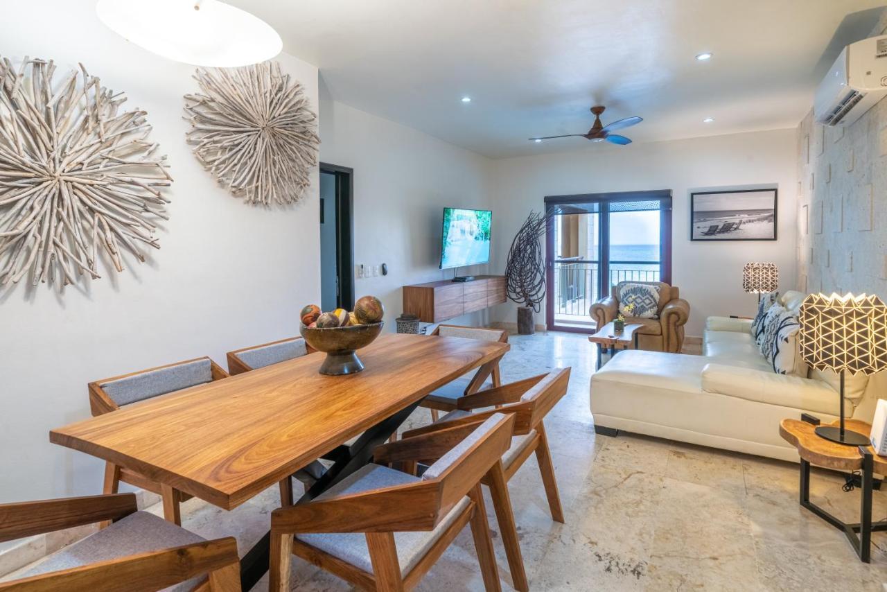 Condo Surf 405 - Luxury Oceanview Beachfront 3 Bedroom With Gym - At El Faro Condos Playa del Carmen Ngoại thất bức ảnh